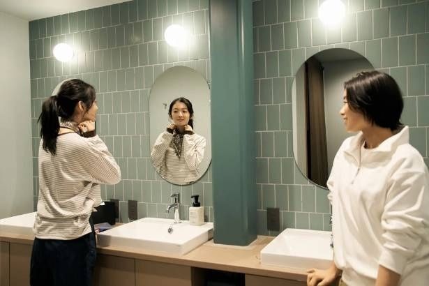 パウダールームの様子