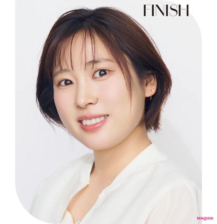 ヘアアレンジ ドライヤーを使った髪の巻き方 ショートボブ 仕上がり