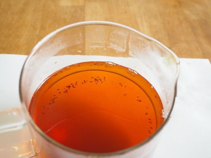 ちょっと茶葉で出ちゃいます