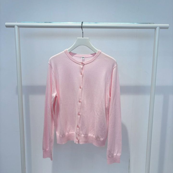 ユニクロ UVカットクルーネックカーディガン