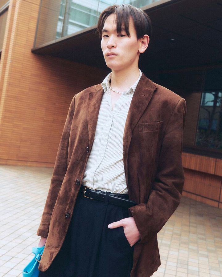 【スナップ】クラシックな中に色気を！ジャケット＆シャツ合わせの妙