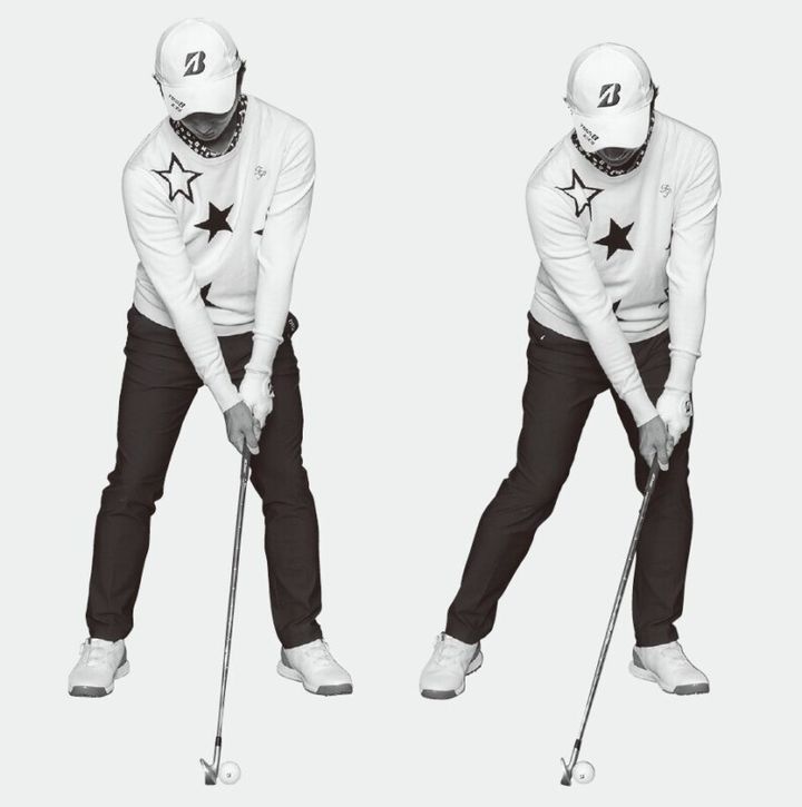 背中を真っすぐに構えるのはNG！正しい構え方をプロが解説