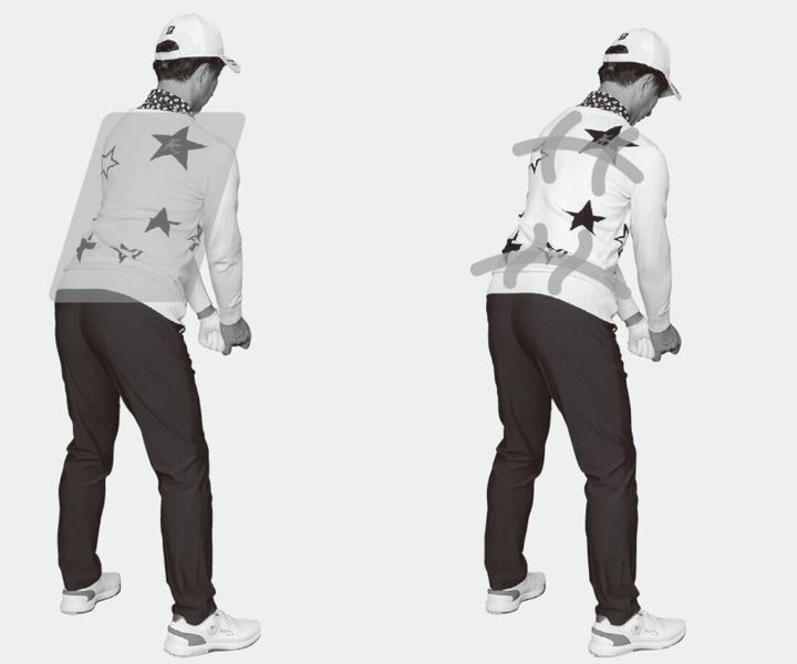 背中を真っすぐに構えるのはNG！正しい構え方をプロが解説