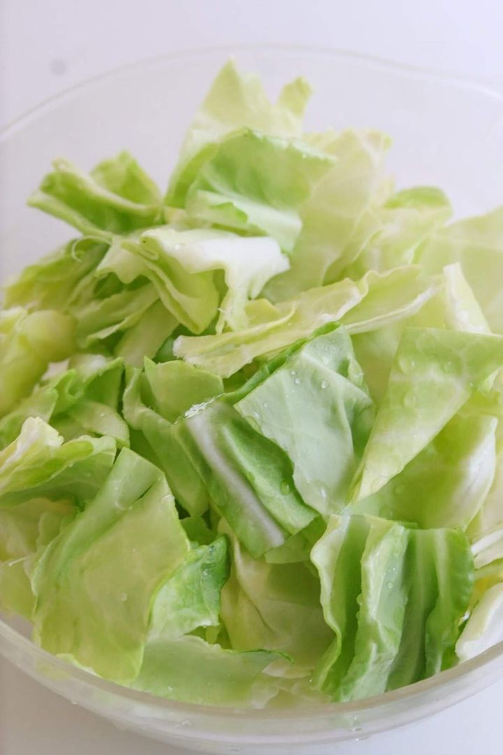 春キャベツとツナのごまマヨ和え