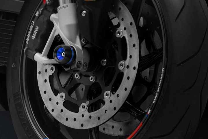 フロントアクスルスライダー ： PW707 BMW M1000R/RR（’23～）、S1000R/RR（’21～）価格：1万8700円