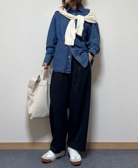 GU「バレルアンクルパンツ」