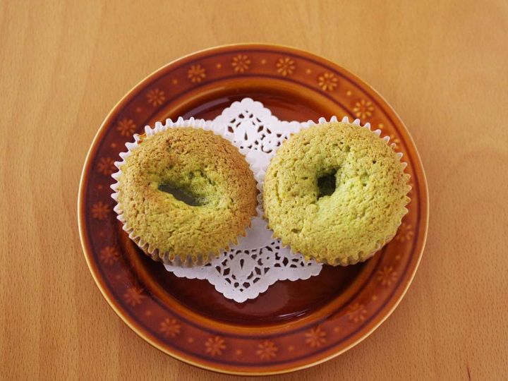 栗と抹茶とあずきのはちみつカップケーキ6