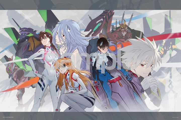 『シン・エヴァンゲリオン劇場版』飛翔・未来を紡ぐ者たち（イラスト）