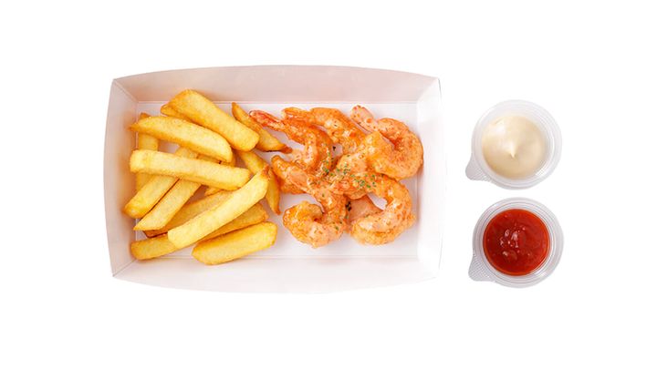 テイクアウト オーロラシュリンプ&ポテト