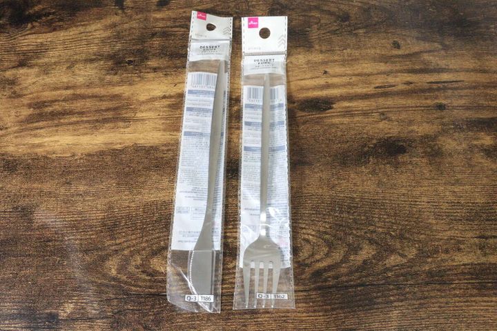 デザートナイフ（slimly） デザートフォーク（slimly） パッケージ