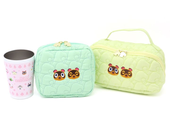 宝島社あつ森大容量キルティングポーチ真空断熱タンブラー