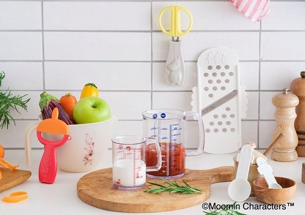 貝印からムーミンコラボのキッチンツールが登場