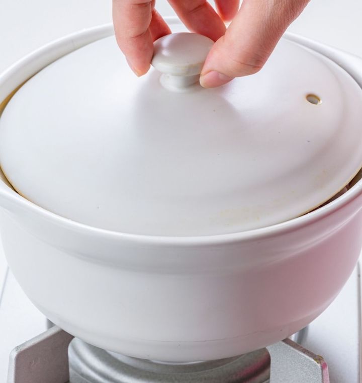 「キャベツの無水鍋」レシピ4