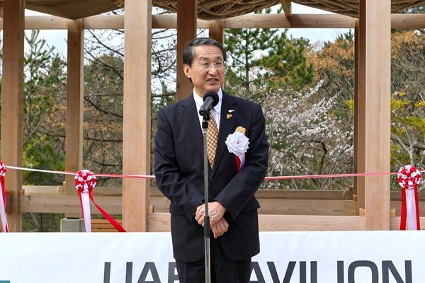 【鳥取県鳥取市】大阪・関西万博UAEパビリオンのシンボル「パーゴラ」が鳥取県に寄贈。お披露目式典を実施