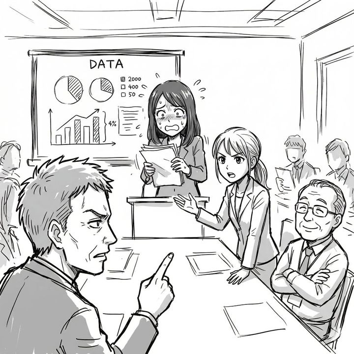 【私が徹夜で仕上げました！】部下の手柄を奪う社員。有能な後輩を守るため、上司が仕掛けた「完璧な罠」