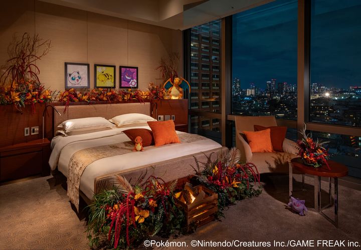 ポケモン30周年コラボレーション グランド アドベンチャー スイートステイ 客室