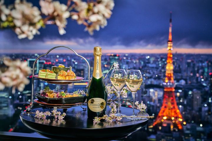 アンダーズ 東京 ルーフトップバー「夜桜プレミアムビュープラン」