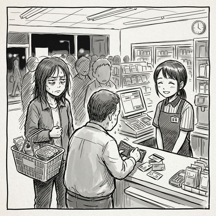 「お願いだから早くして…」レジでモタつく客にイライラ絶頂の私！最悪の気分を一瞬で天国に変えた、深夜のコンビニ店員による「まさかの神対応」