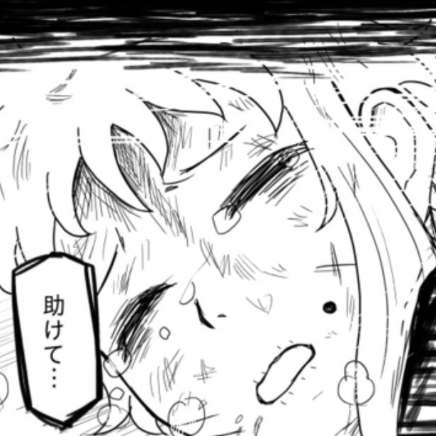 衰弱していく子供 画像提供：爽(@ktt0310)