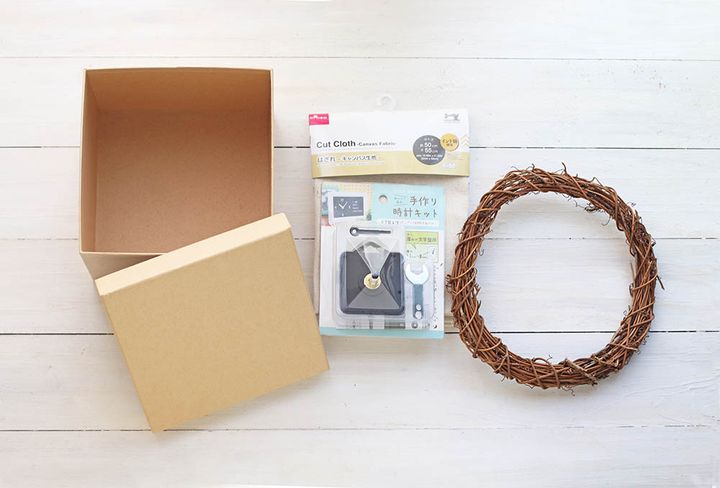 手作り時計の材料