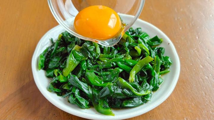 ニラの爆速おひたし