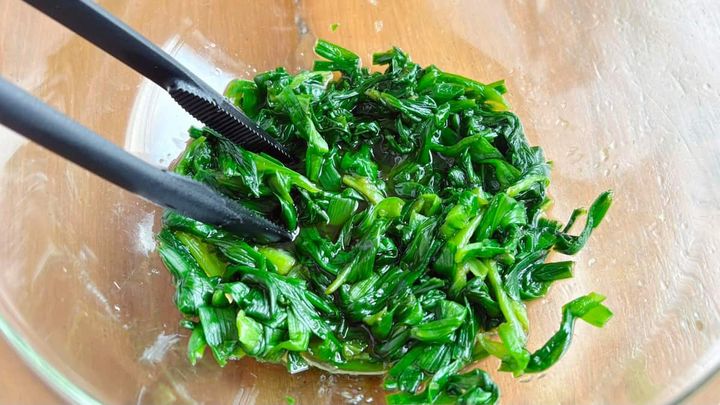 ニラの爆速おひたし