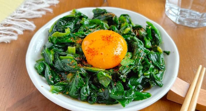 ニラの爆速おひたし