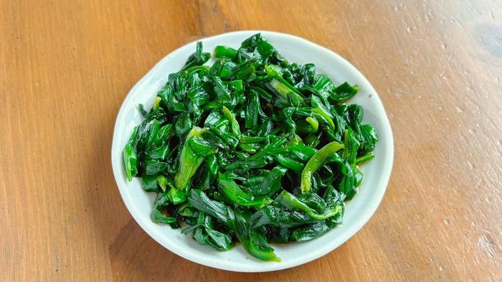 ニラの爆速おひたし