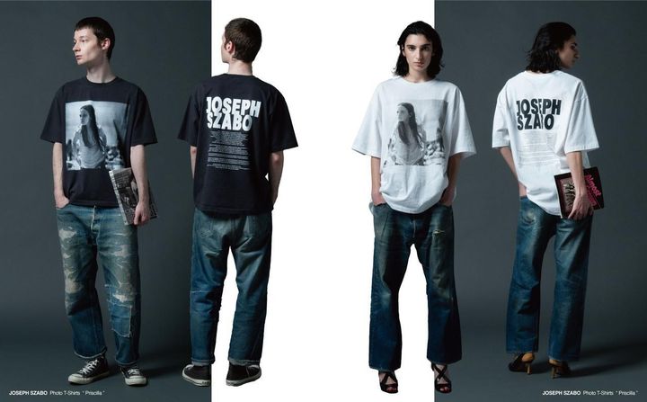 画像: 写真家ジョセフ・スザボのTシャツ各￥15,400 出典：オープンスタジオ