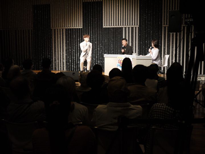 石原まさし、中山秀征、石川みゆきアナウンサー