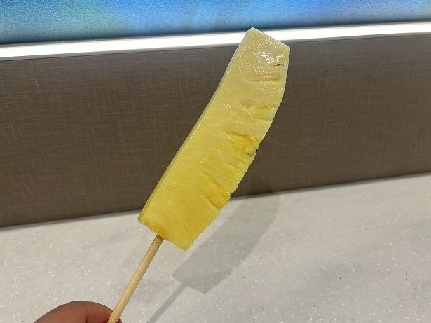 熱さが残る体には「冷やしパイン」は魅力的