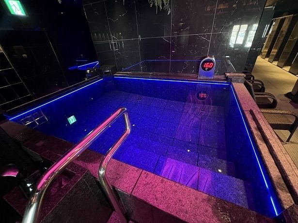 15～16度の水風呂