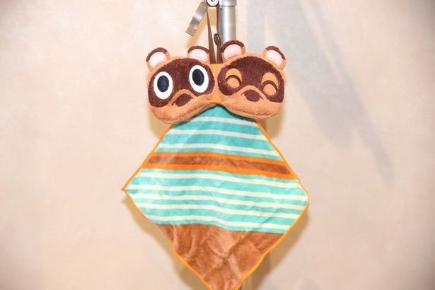 まめきち＆つぶきちデザインのタオルインポーチ (C)Nintendo Nintendo Switchは任天堂の商標です。