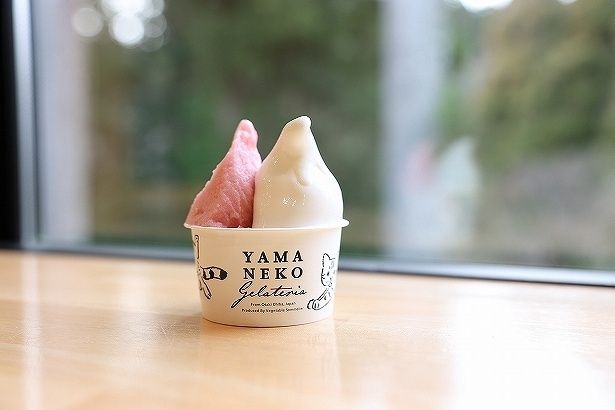 「ローズ＆りんごローゼル」と「千葉搾乳みるく」のダブル