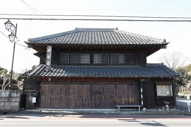 昔ながらの建物が残る大多喜城下町の町並み