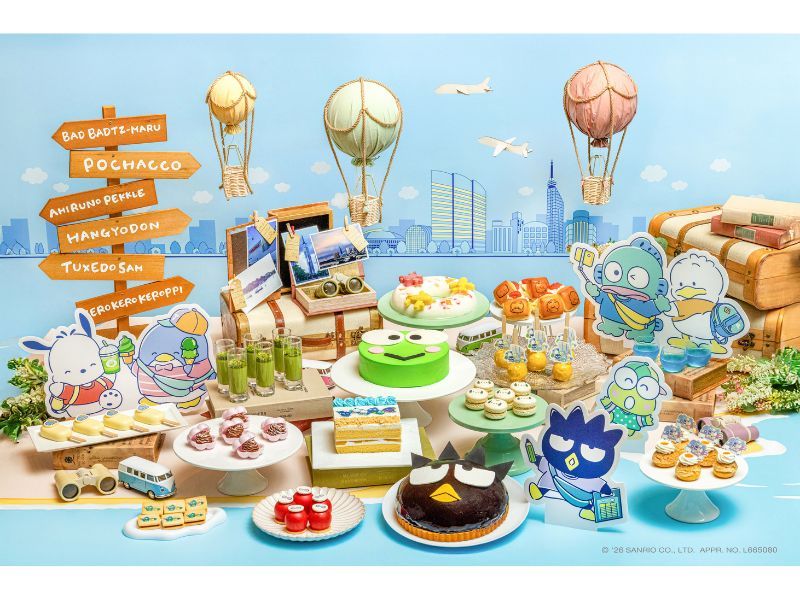 サンリオキャラと楽しむスイーツビュッフェ