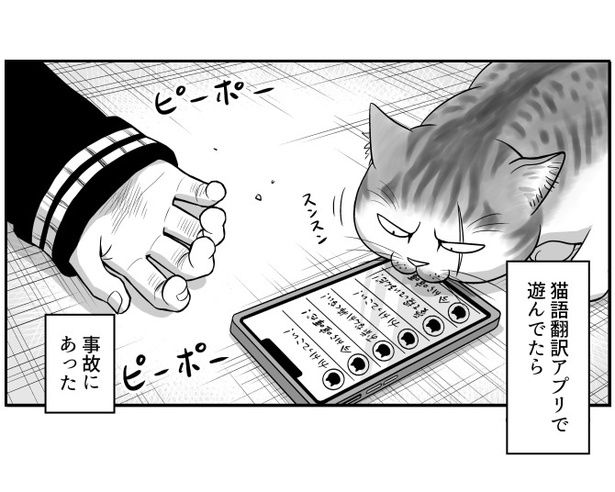 人の本音も翻訳してくれる「猫語翻訳アプリ」と同化したものの、鈍感な彼には使いこなせず…!?