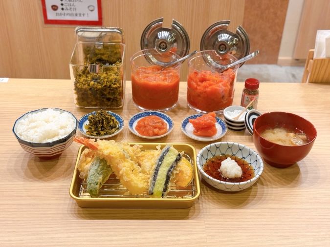博多の天ぷら 喜水丸 上天ぷら定食