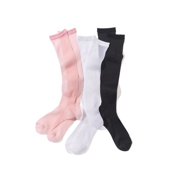 Sheer Loose High Socks