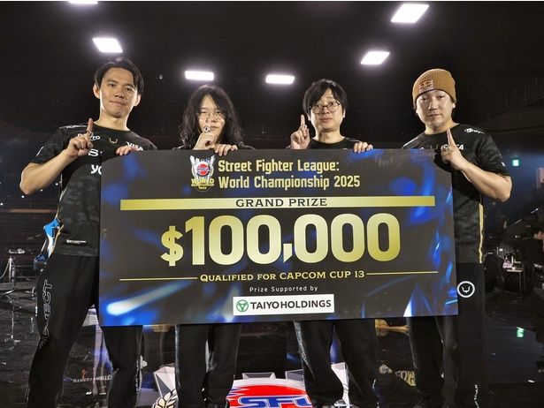 【写真】SFLWCで優勝したREJECT