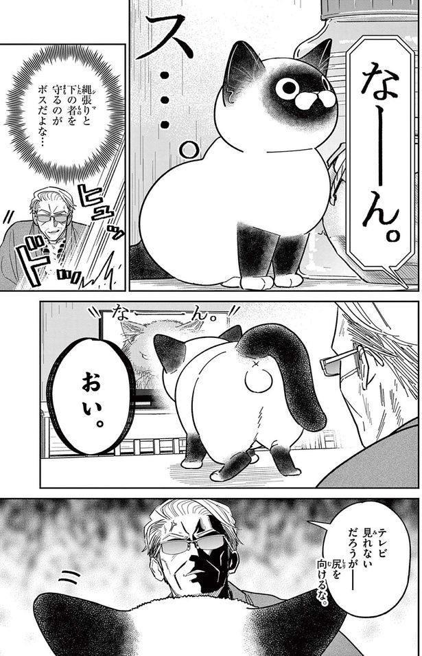 縄張りと下の者を守るのがボスだよな （C）片倉頼／小学館