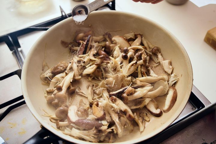 塩きのこをつくる②