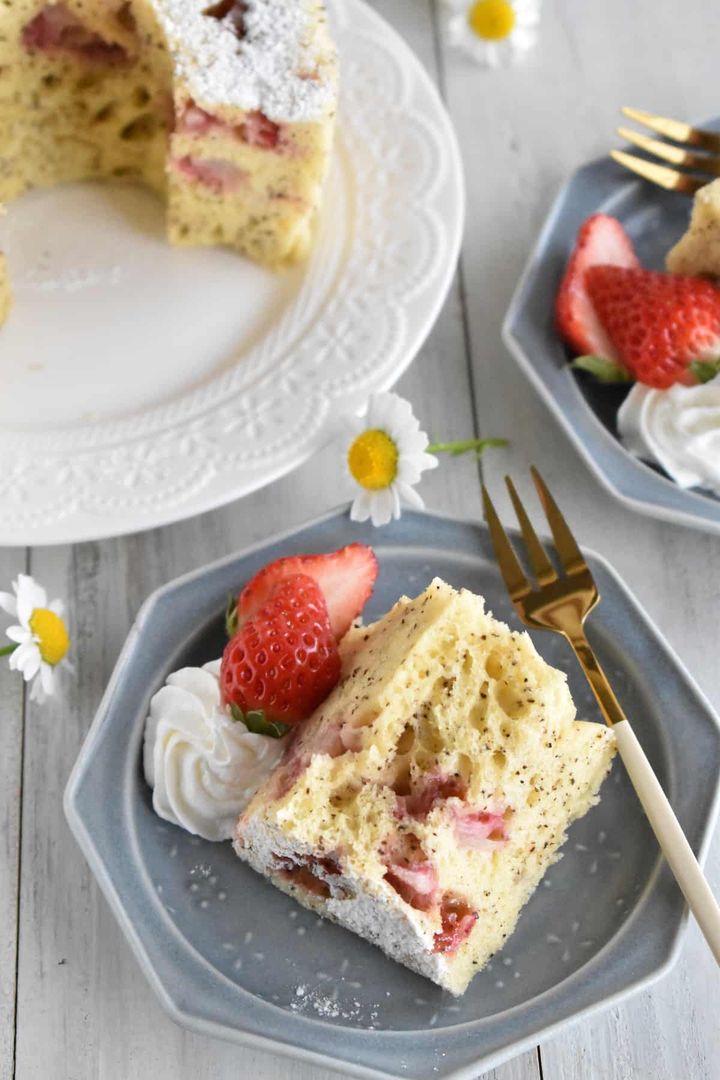 レンジシフォンケーキ