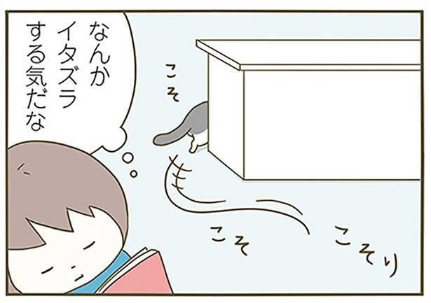 イタズラする気だな （C）卵山玉子／KADOKAWA