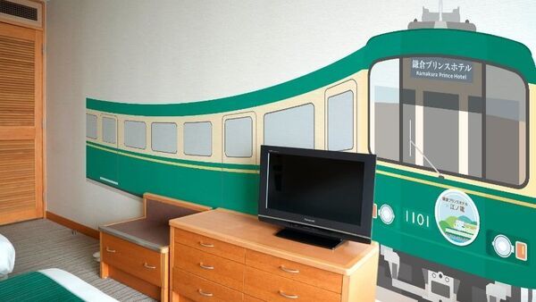 【神奈川県鎌倉市】鎌倉プリンスホテル×江ノ電のコラボルームやオリジナルグッズが楽しめるプランが登場