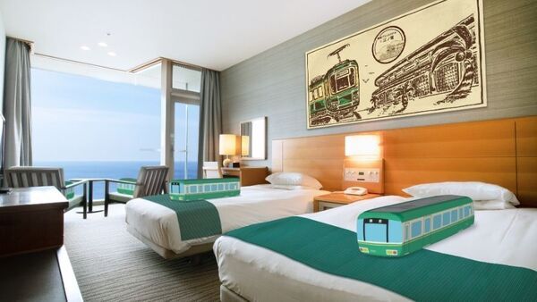 【神奈川県鎌倉市】鎌倉プリンスホテル×江ノ電のコラボルームやオリジナルグッズが楽しめるプランが登場