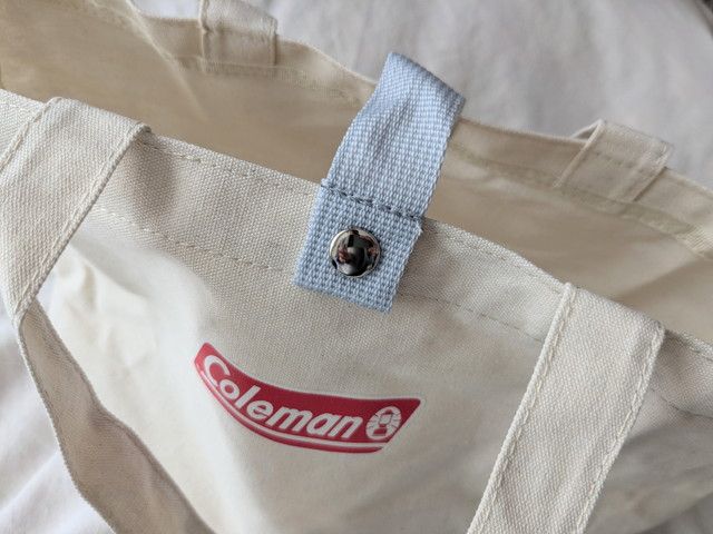 Coleman トートバッグ スナップボタン