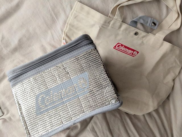 Coleman アルミバッグとトートバッグ2点セット
