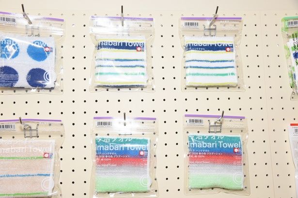 今治タオルハンカチ(2026年春夏シーズンカラー) 撮影：ソムタム田井