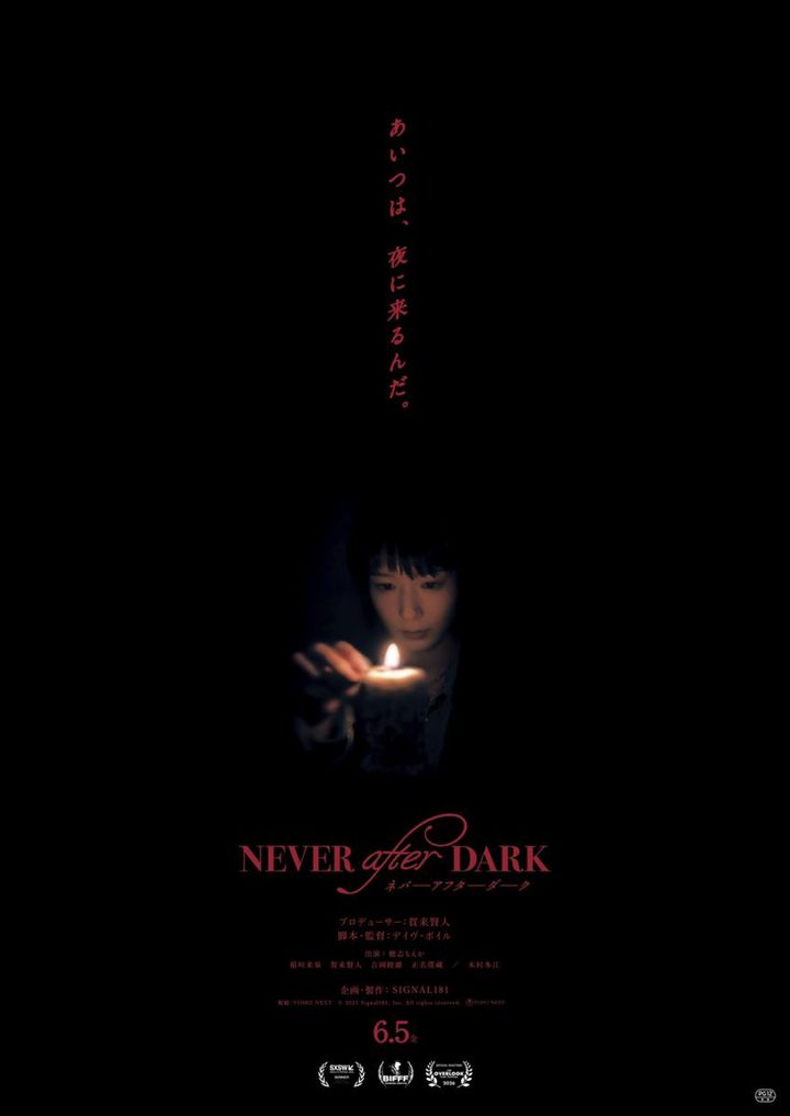 映画『Never After Dark／ネバーアフターダーク』本ポスター （C）2025 Signal181, Inc. All rights reserved. width=